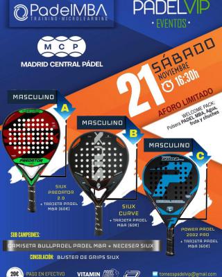 poster del torneo TORNEO PADELVIP