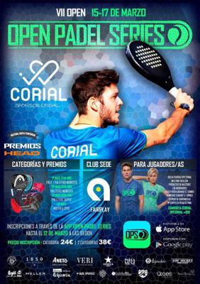 poster del torneo VII OPEN PADEL SERIES