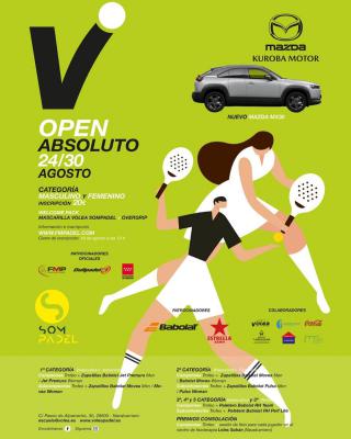 poster del torneo OPEN ABSOLUTO