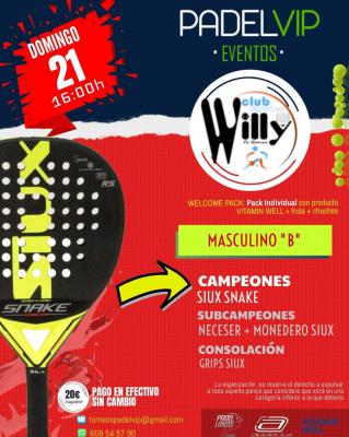 poster del torneo TORNEO PADELVIP