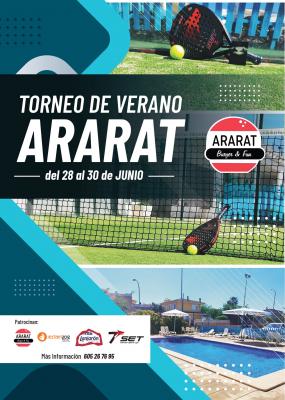 poster del torneo TORNEO DE VERANO ARARAT