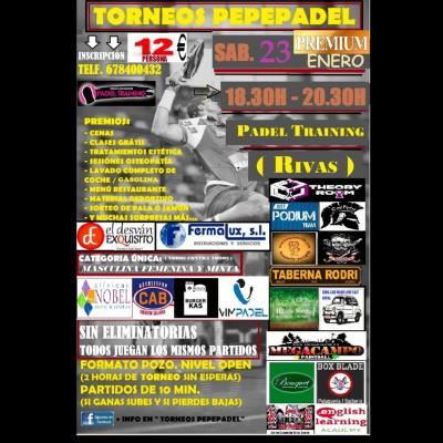 poster del torneo TORNEO PEPEPADEL