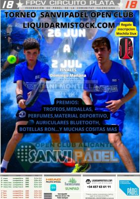 cartel del torneo