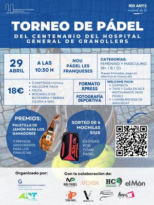 cartel del torneo