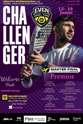 poster del torneo 2DO CHALLENGER EVEN PADEL SUCA PADEL, GRANADA