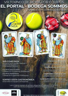 poster del torneo VIII TORNEO DE REYES POR EQUIPOS