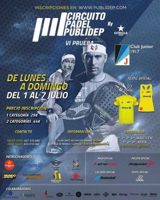 poster del torneo VI PRUEBA 