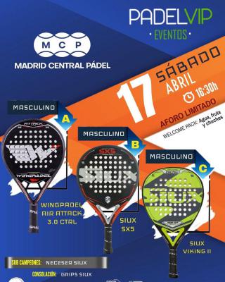 poster del torneo TORNEO PADELVIP