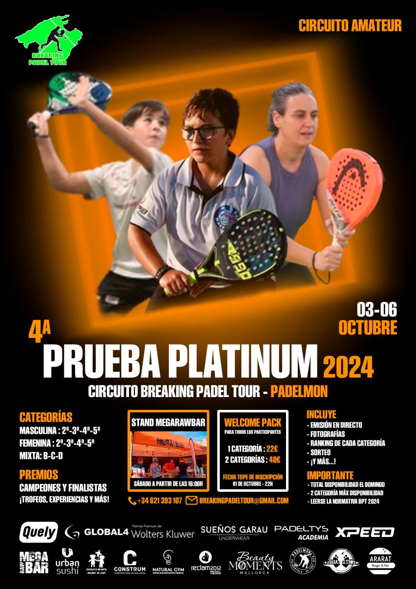 cartel del torneo