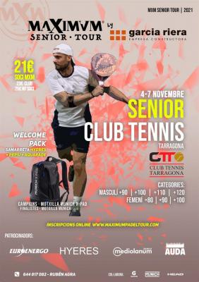 poster del torneo MAXIMUM SENIOR TOUR