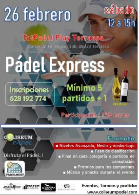 poster del torneo MINITORNEO EXPRESS !