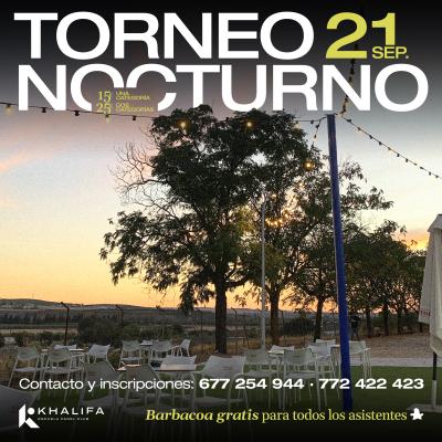 poster torneo TORNEO NOCTURNO