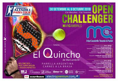 poster del torneo OPEN CHALLENGER MARCAMBRILS