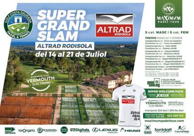 poster del torneo SÚPER GRAN SLAM ALTRAD RODISOLA