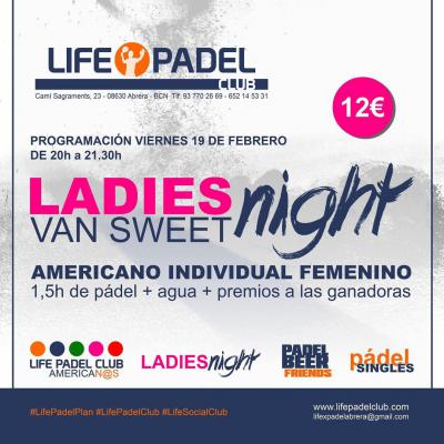 poster del torneo LADIES NIGHT