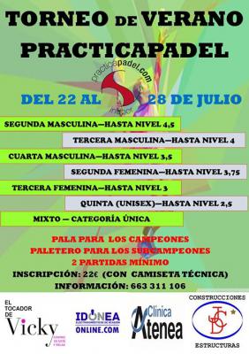 poster del torneo TORNEO DE VERANO