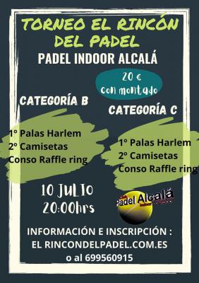 poster del torneo TORNEO EL RINCÓN DEL PADEL