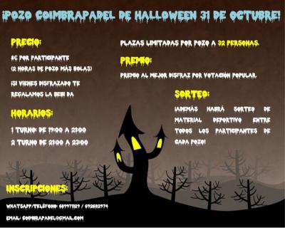 poster del torneo POZO DE HALLOWEEN