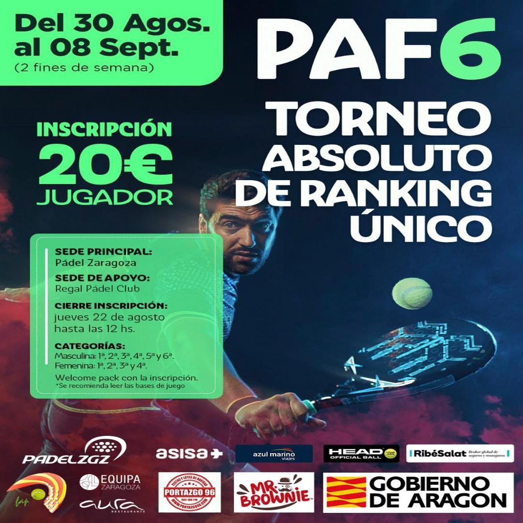 cartel del torneo