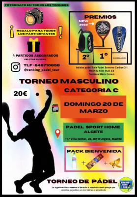 cartel del torneo