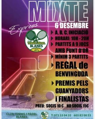 poster del torneo MIXTE EXPRESS