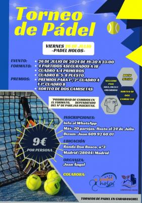 poster del torneo CARABANCHEL SALESIANA