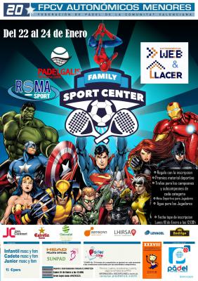 poster del torneo AUTONÓMICO MENORES