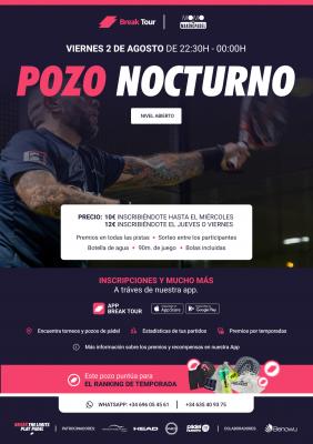 poster del torneo POZO NOCTURNO MOMO BY MAKING PADEL