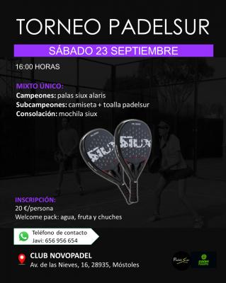 cartel del torneo