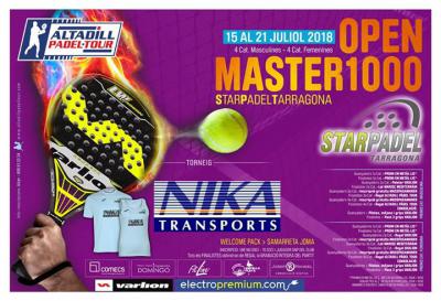 poster del torneo OPEN MASTER 1000