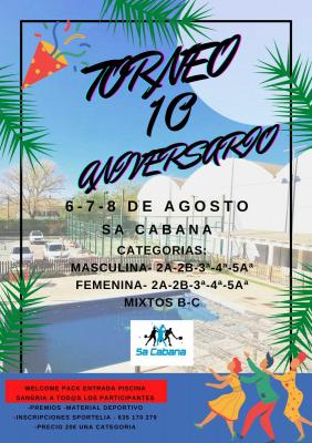 poster del torneo TORNEO 10 ANIVERSARIO