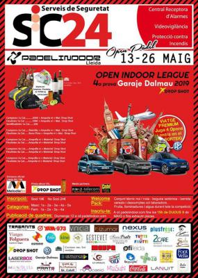 poster del torneo OPEN SIC 24, 4A PROVA GARAJE DALMAU OIL 2019