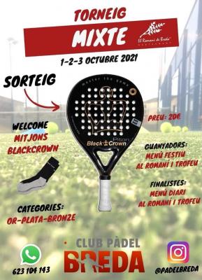 poster del torneo TORNEIG MIXTE