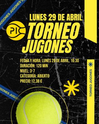 poster torneo TORNEO JUGONES