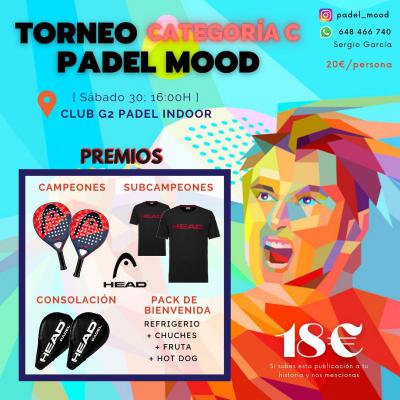 poster del torneo TORNEO PADEL MOOD