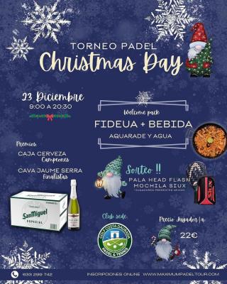 poster del torneo TORNEO PADEL CHRISTMAS DAY