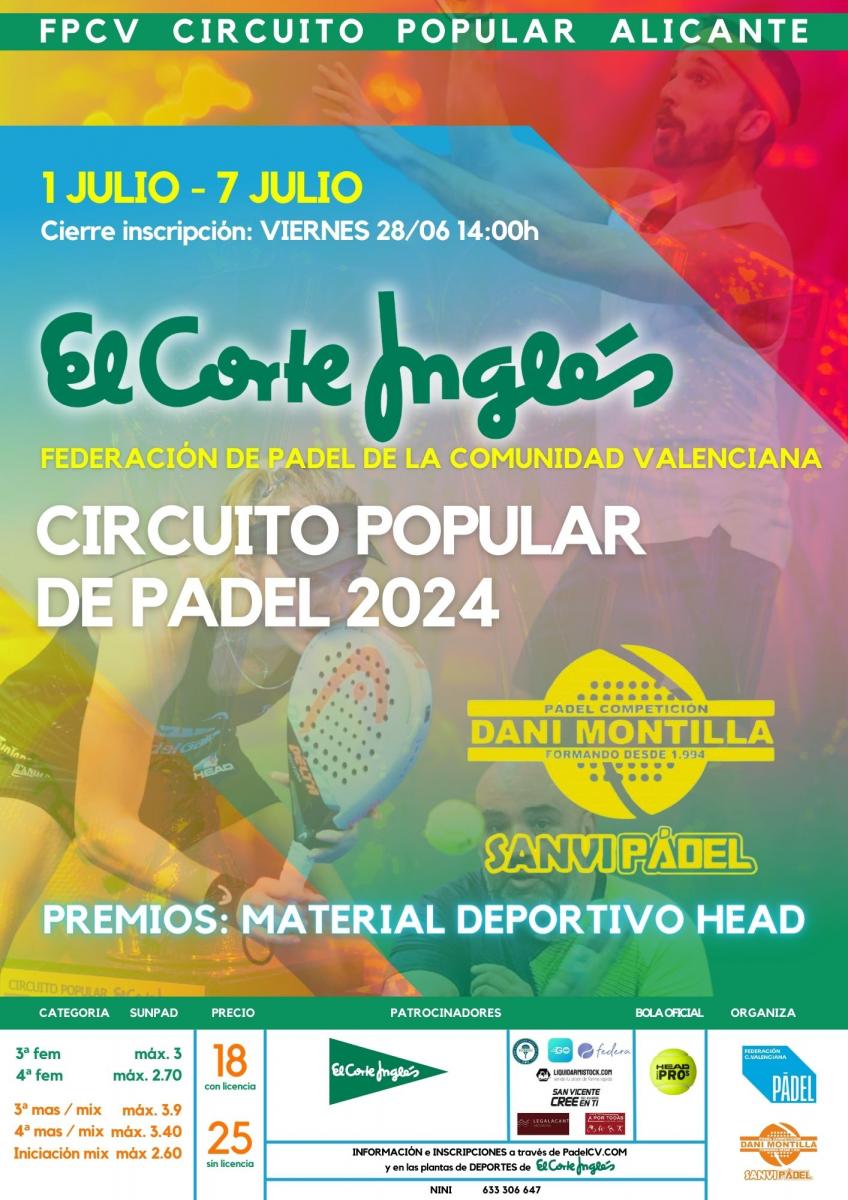 cartel del torneo