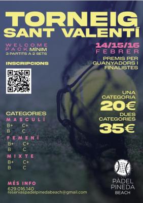 poster del torneo TORNEO SANT VELENTÍN