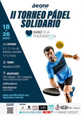 poster del torneo TORNEO SOLIDARIO SMILE FOUNDATION