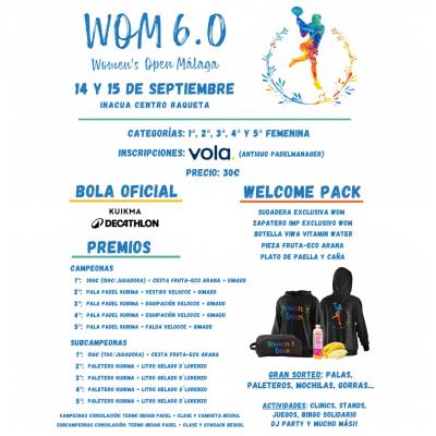 poster torneo 6ª EDICIÓN DEL WOM