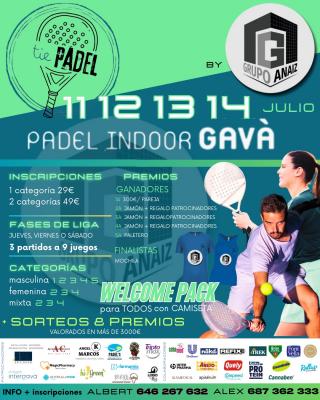 poster del torneo TIE PADEL