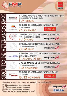 poster del torneo 1ª PRUEBA - II CIRCUITO VETERANOS VOLVO -RSC LA FINCA. CAT A