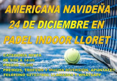 poster torneo AMERICANA NAVIDEÑA