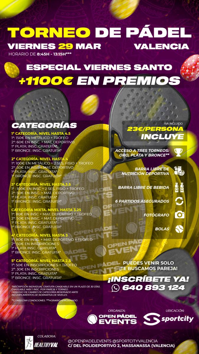 cartel del torneo