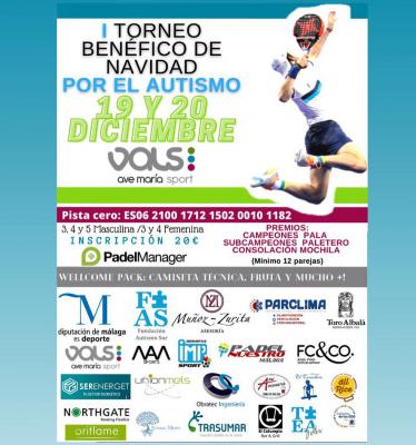 poster del torneo I TORNEO BENÉFICO DE NAVIDAD POR EL AUTISMO