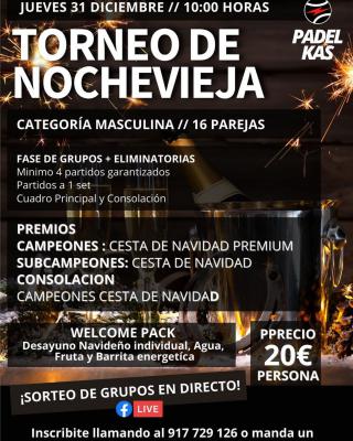 poster del torneo TORNEO DE NOCHEVIEJA