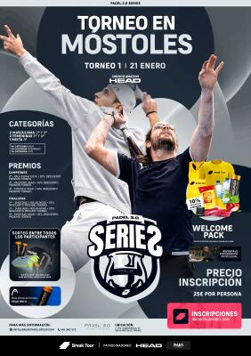 poster del torneo TORNEO 1 PADEL 2.0 SERIES