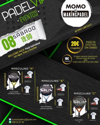 poster del torneo TORNEO PADELVIP