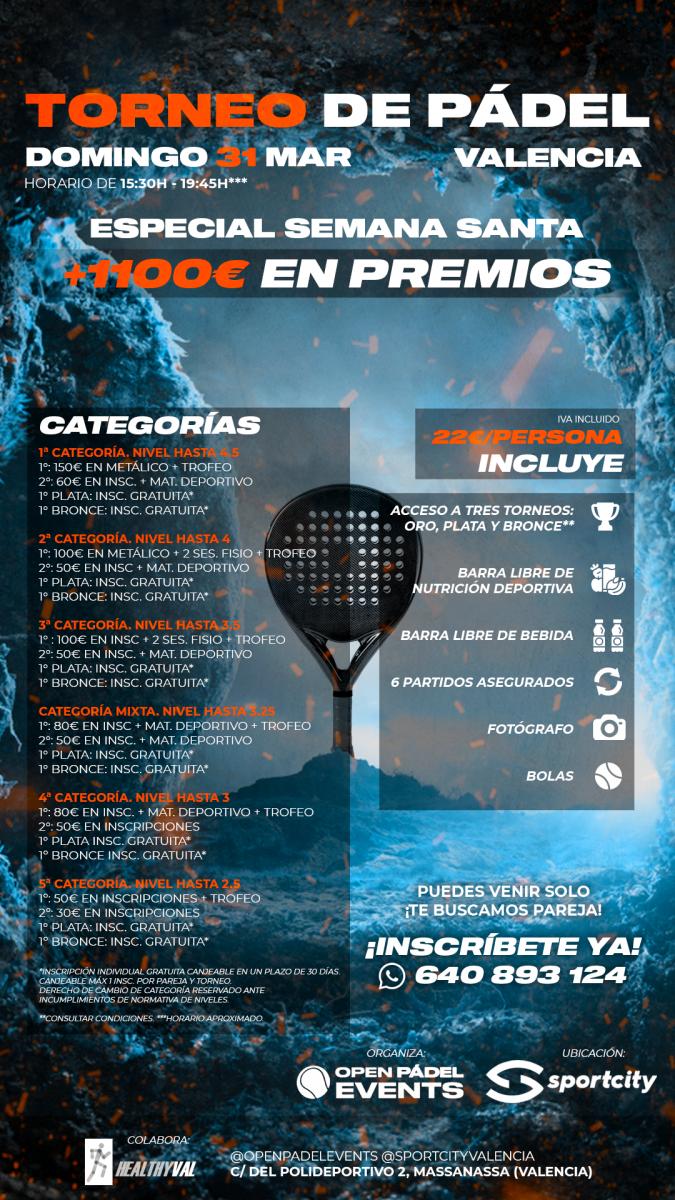 cartel del torneo