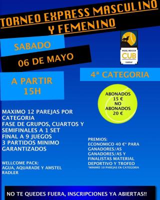 poster torneo TORNEO EXPRESS